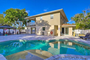 Modern Clearwater Home with Deck 9 Mi to Beach
